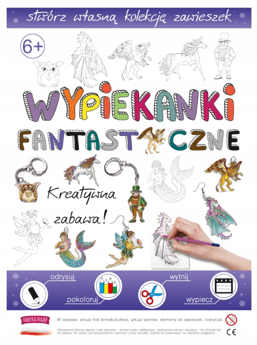

Wypiekanki breloczki fantastyczne zestaw kreatywny