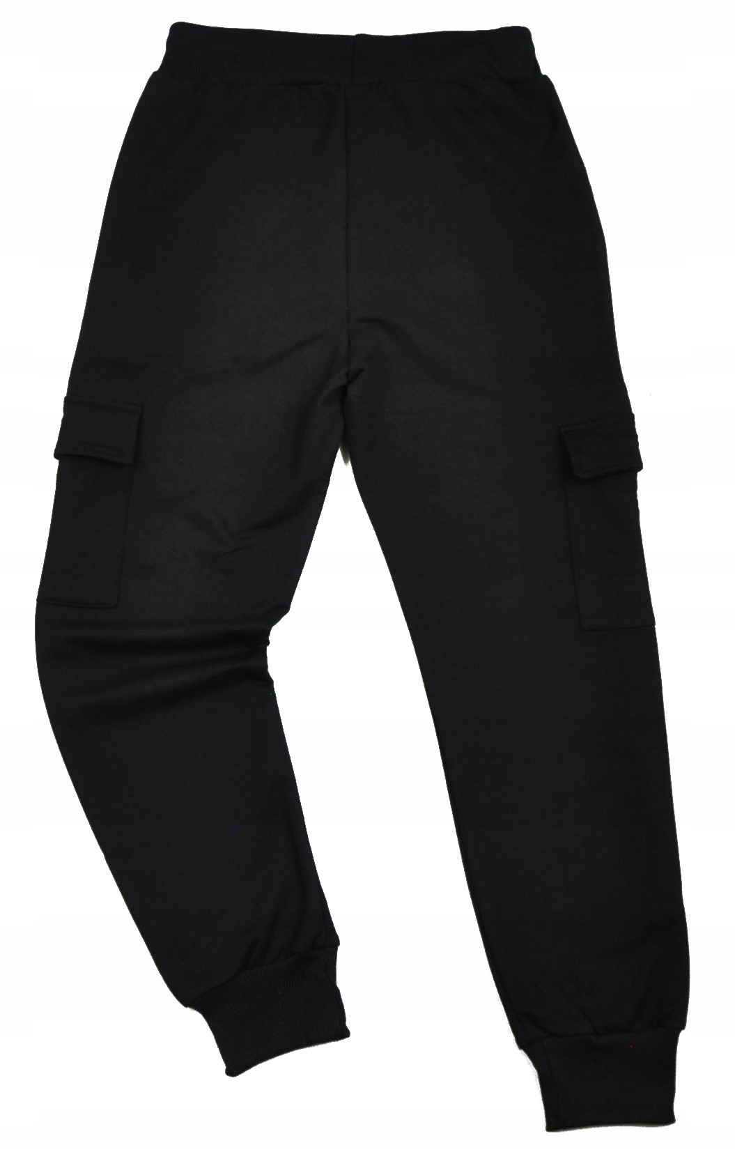 SPODNIE DRESOWE BOJÓWKI CHŁOPIĘCE CZARNE r.128 cm Wiek dziecka 7 lat +