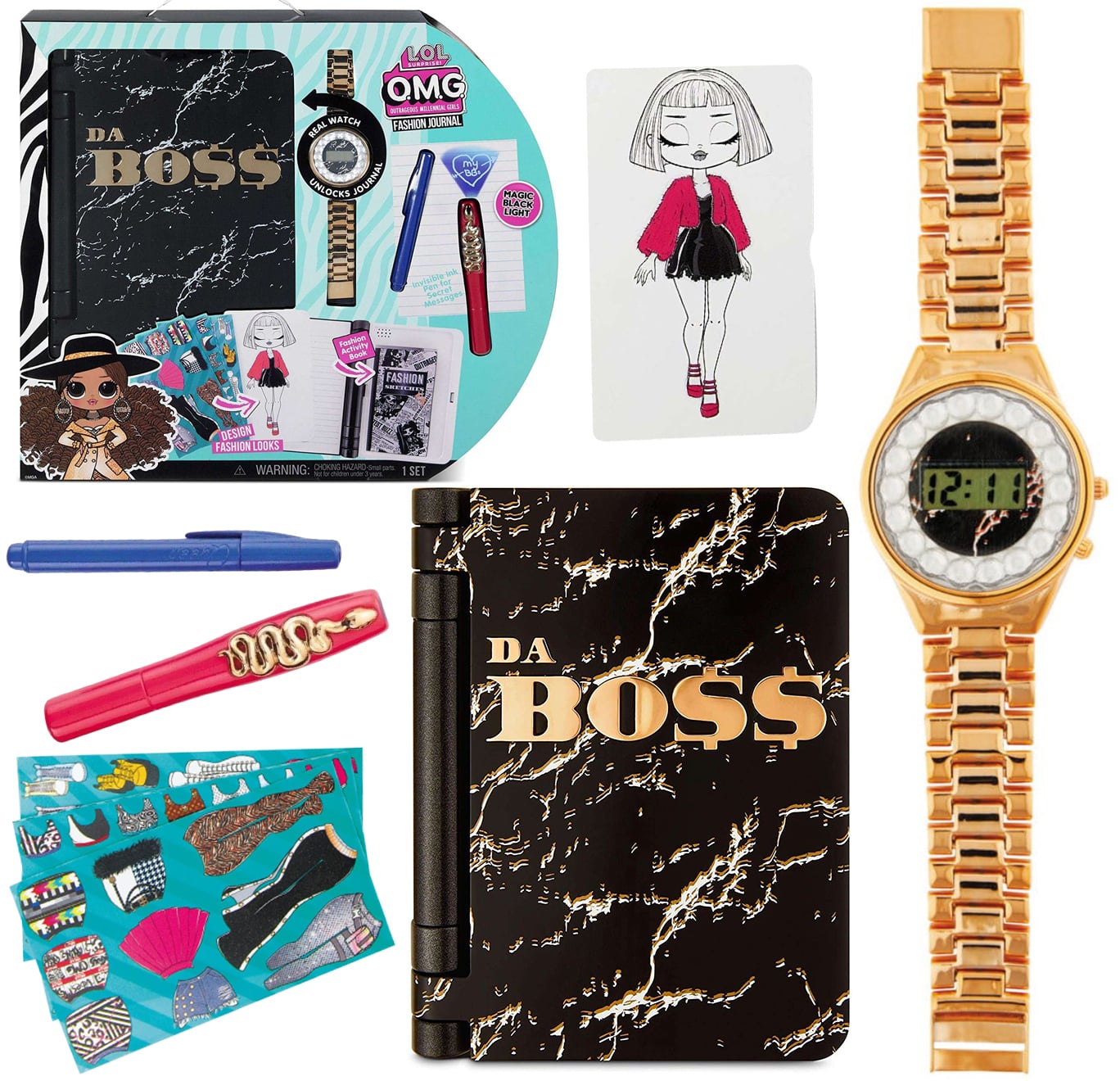 

Lol Omg Fashion Journal Pamiętnik Zegarkiem 571278