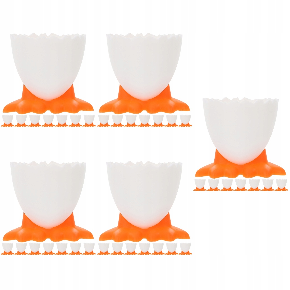 Tacka na jajka Foot Decor Lodówka Dippy Holder 40