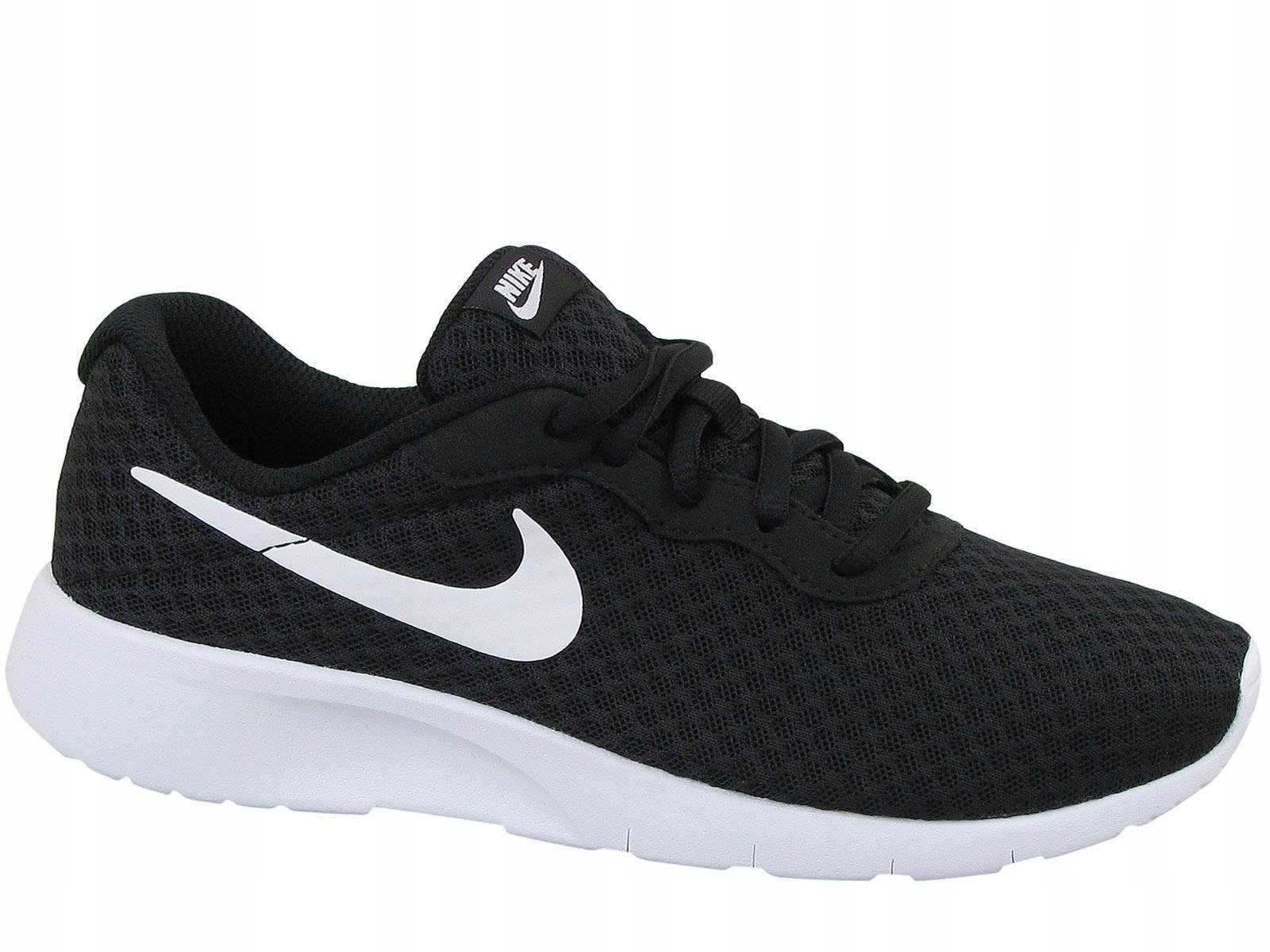 Nike Tanjun 818382 011 Czarne Buty Dziecięce Sportowe Lekkie Na W-f
