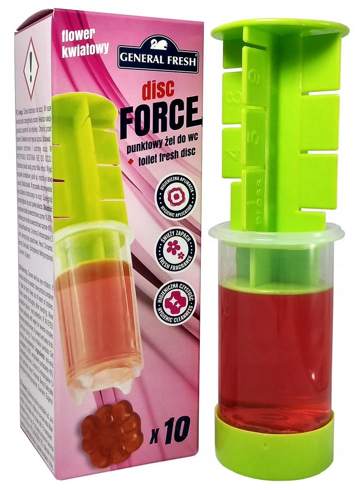 

General Punktowy Żel Do Wc Kwiatowy Kleks 60ML