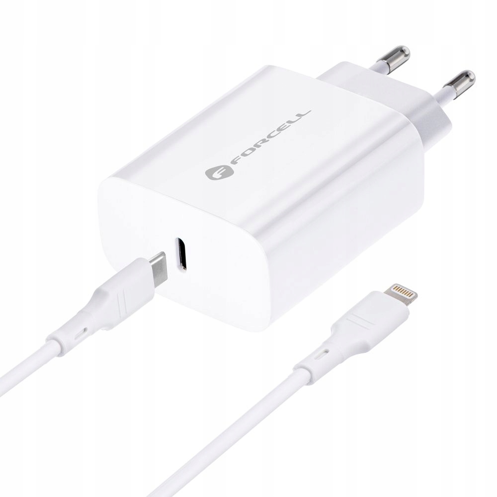 Szybka Ładowarka PD 20W + Kabel USB-C Lightning iPHONE