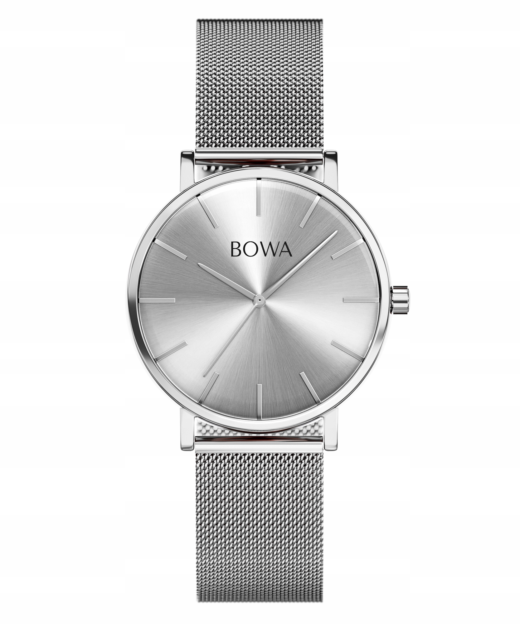 Dámské hodinky Bowa Tokyo Silver-Black Tone Mesh 33