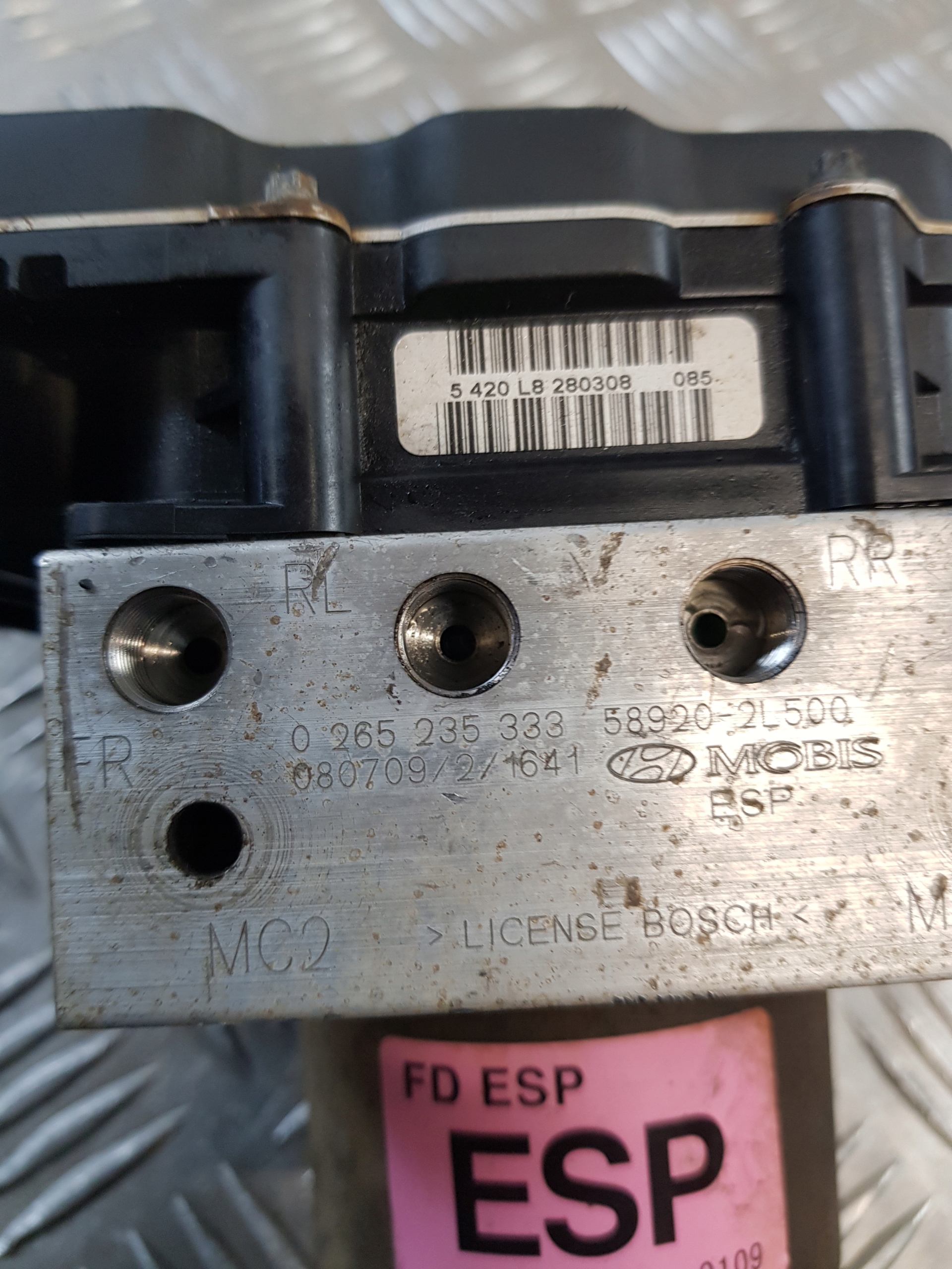 Pompa ABS ESP OE 58920-2L500 HYUNDAI I30 e 08R