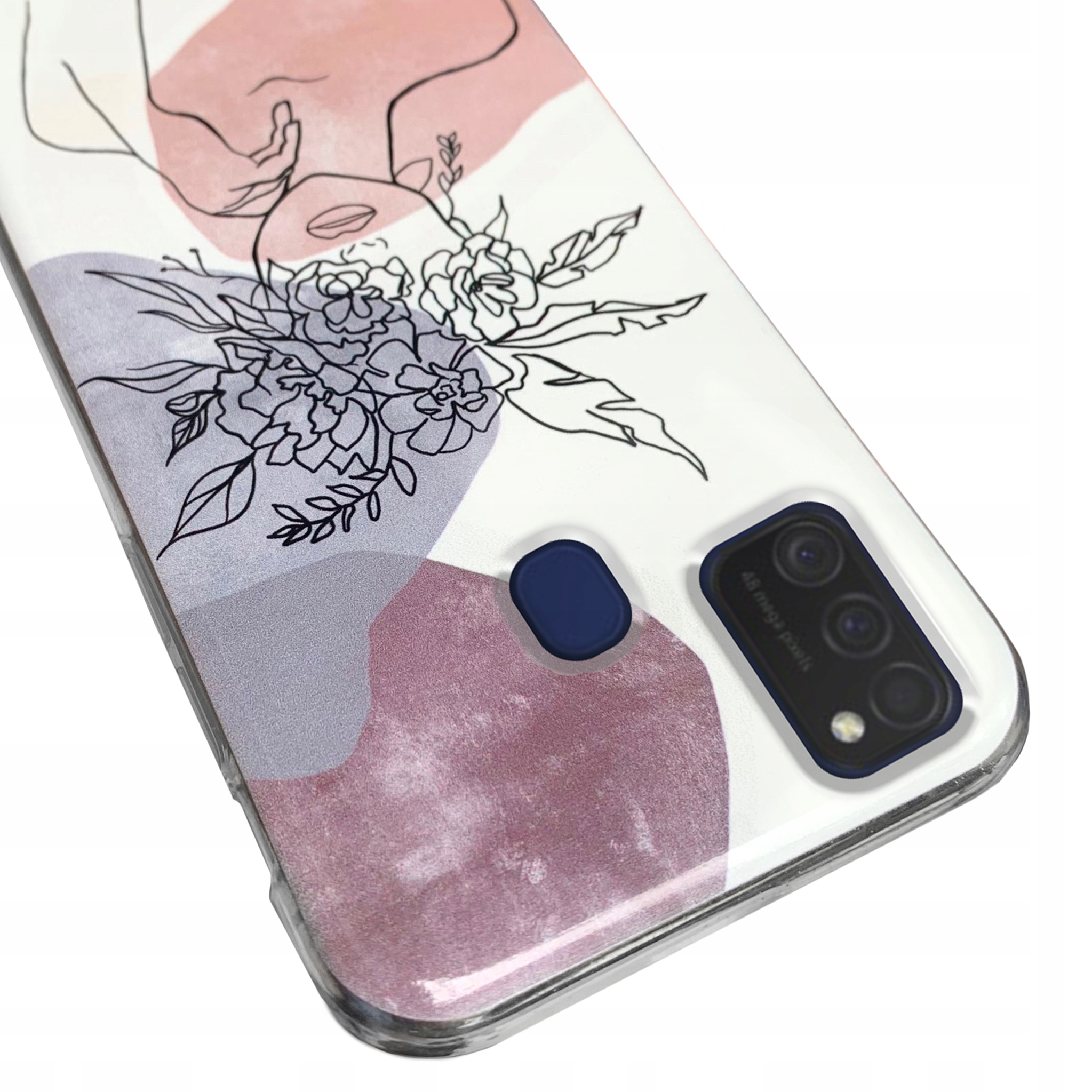 

Grube etui 2MM do Samsung M21 + Szkło