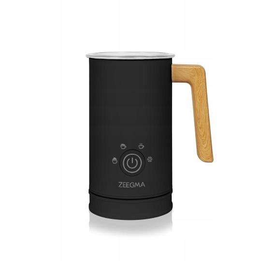 Spieniacz do mleka Zeegma ZE-Milkee Wood Black 500W