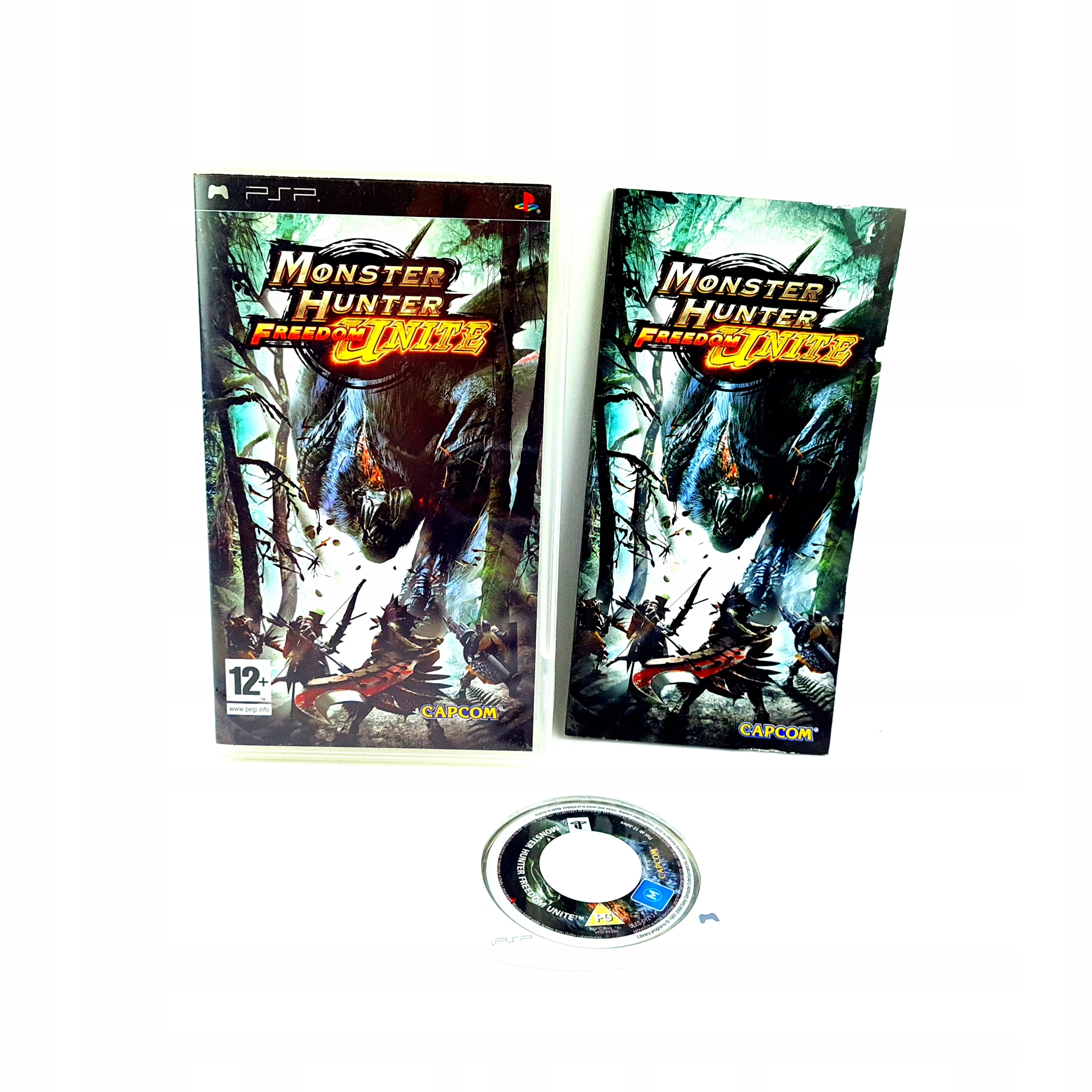 MONSTER HUNTER FREEDOM UNITE PSP PAL PREMIEROWE ANGIELSKIE WYDANIE ENG