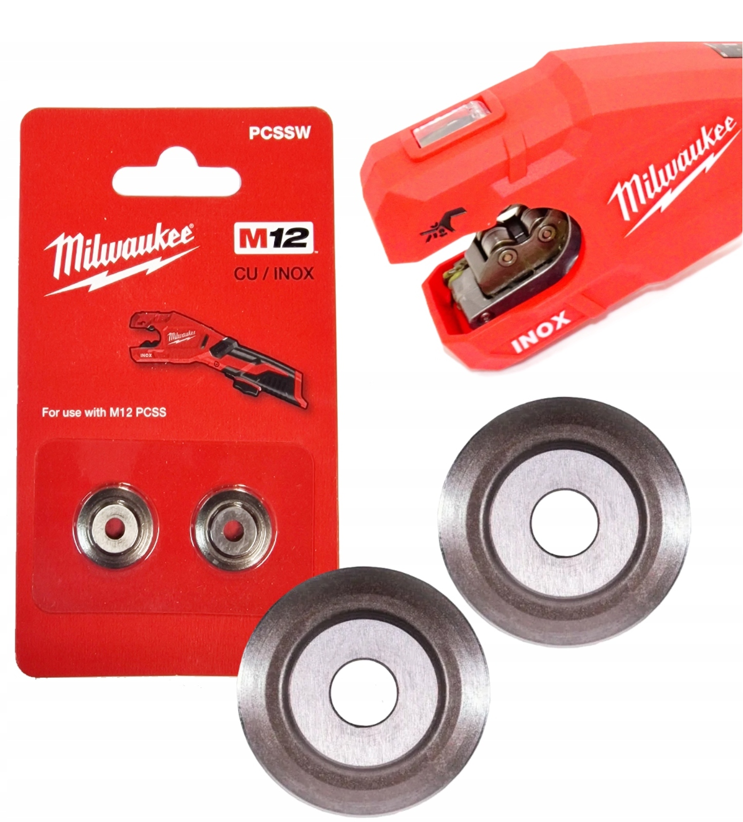 Milwaukee Vyměnitelné čepele pro řezačky trubek M12 Pcss 4932479243