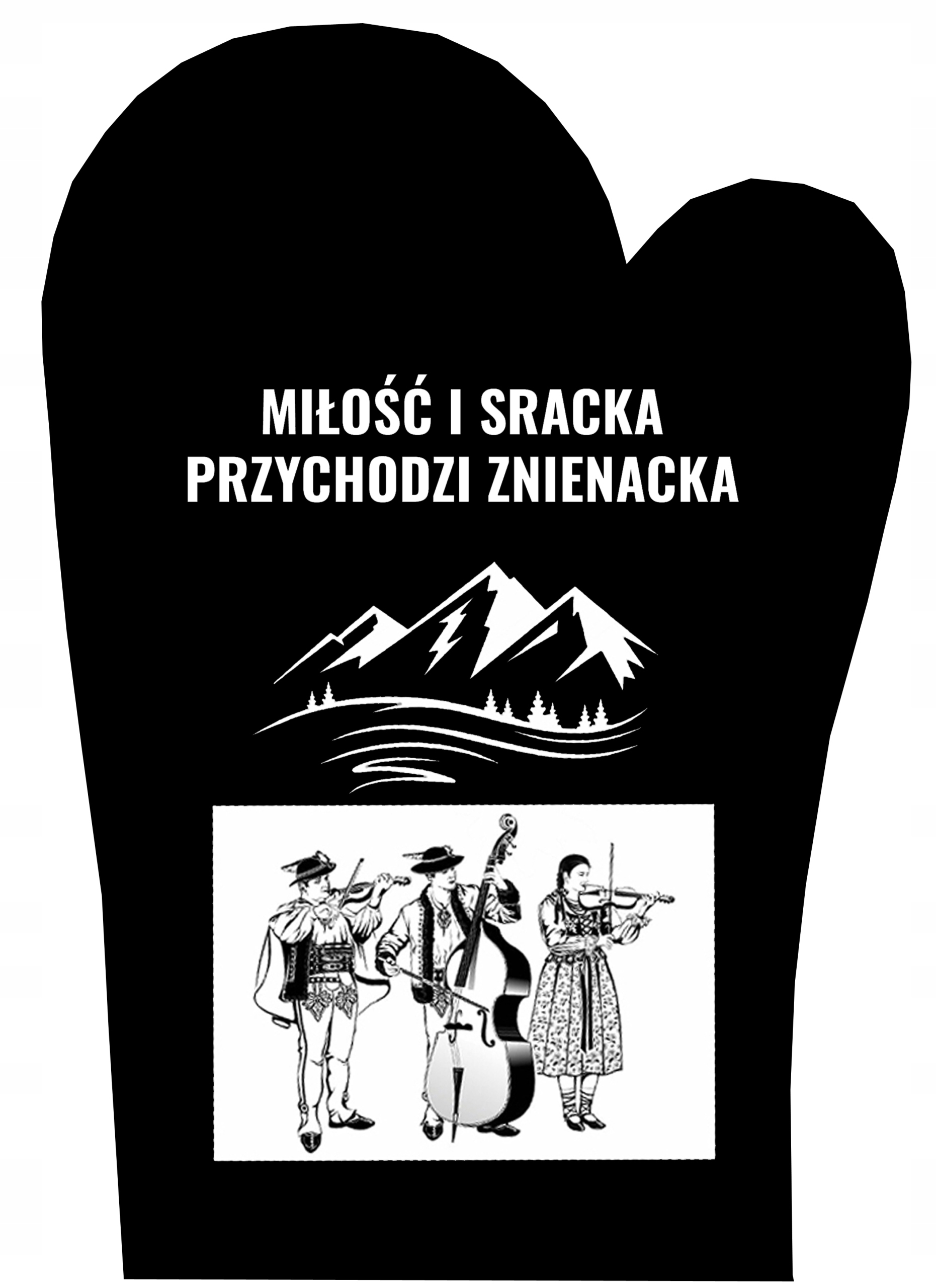 

Rękawica kuchenna świąteczna rękawiczka do kuchni.
