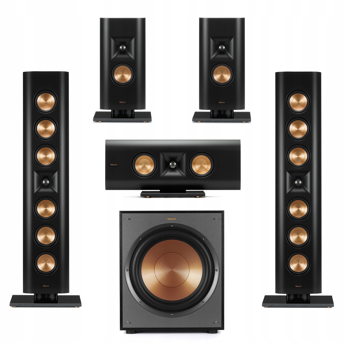 KLIPSCH RP-640D RP-240D RP-140D + R-120SW ON-WALL