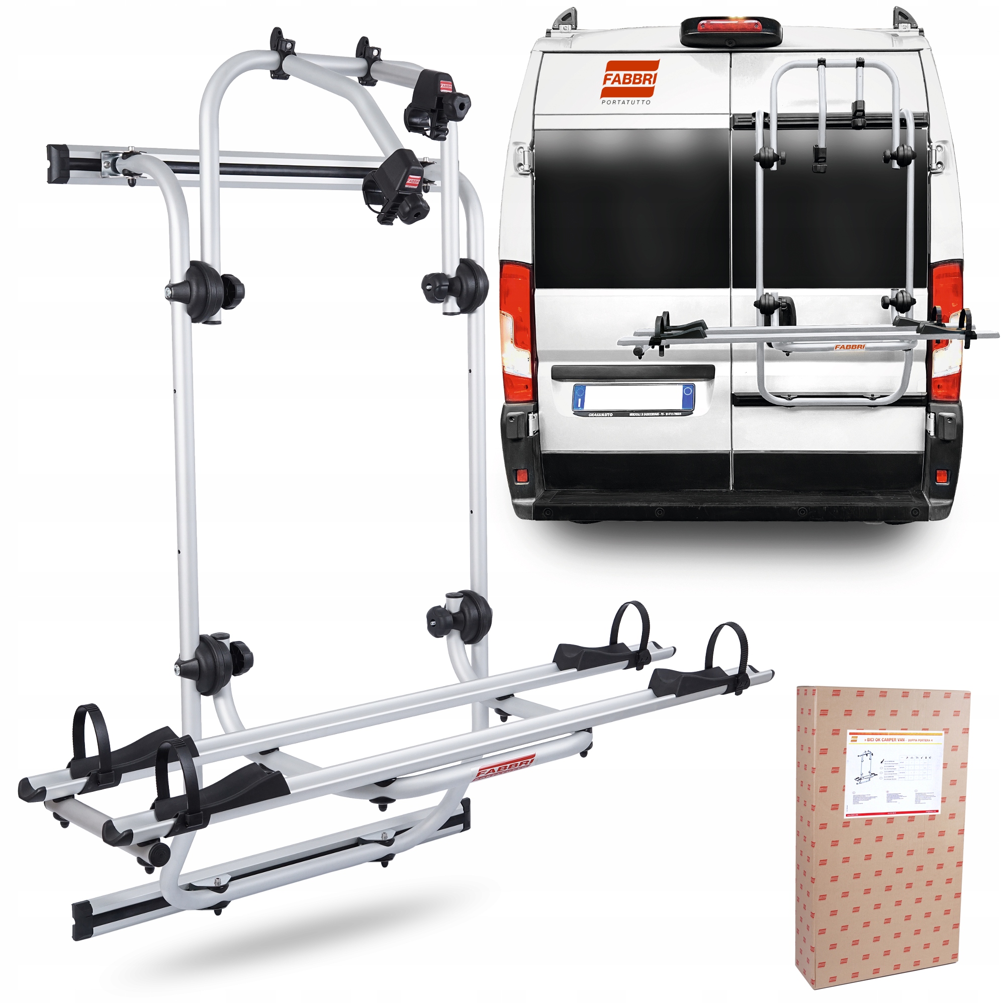 

Bagażnik rowerowy na klapę do Vw Crafter Kamper