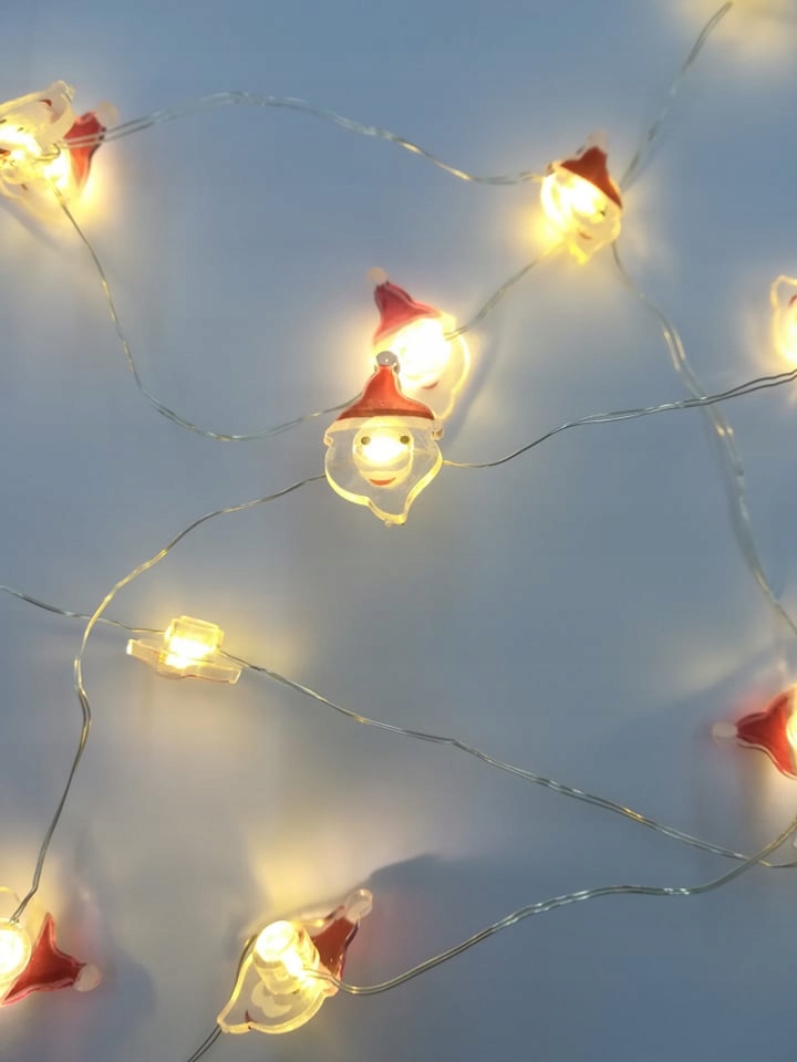 MIKRO LAMPKI NA BATERIE 20 LED CIEPŁE ŚWIATŁO Marka Decortrend