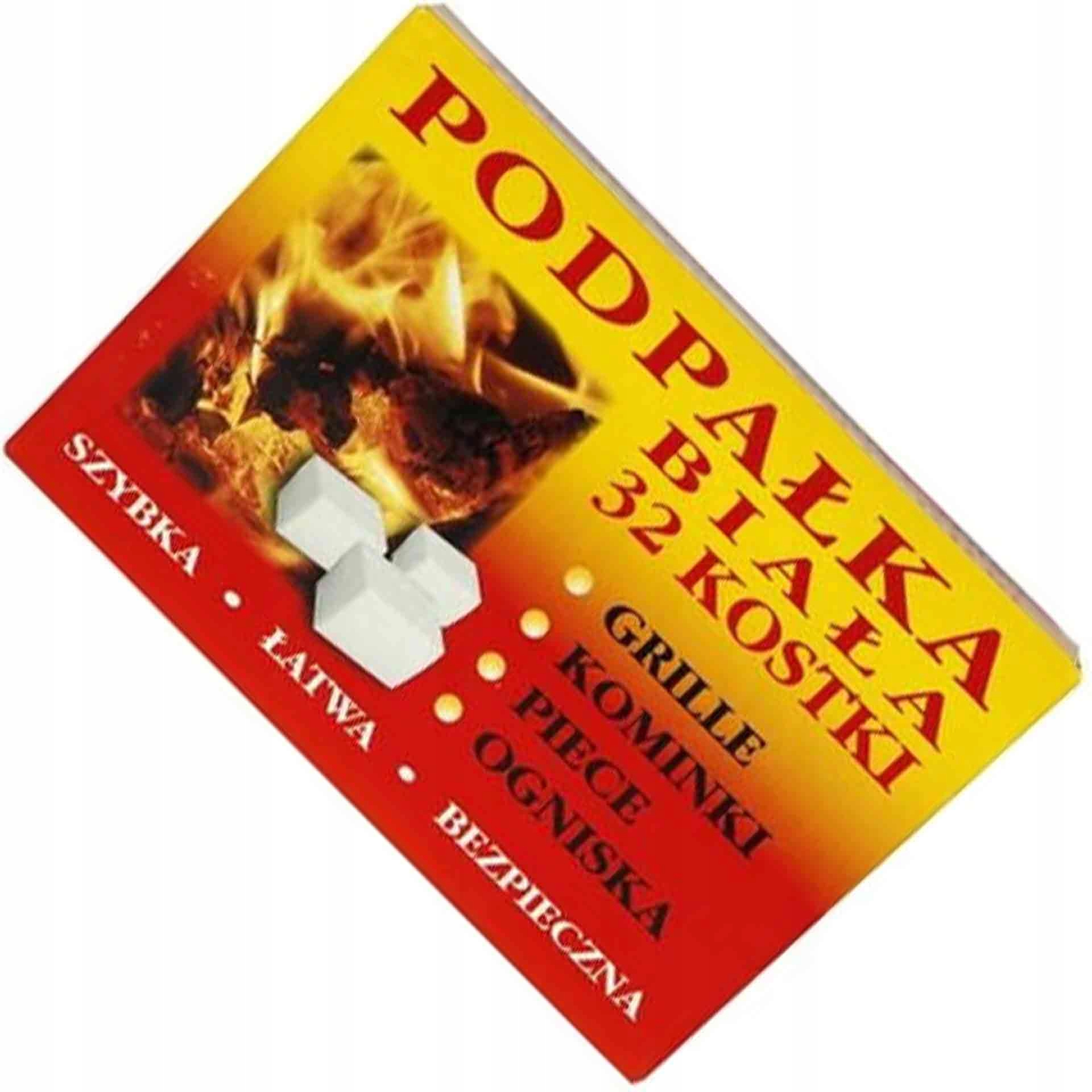 

Rozpałka Do Grilla Kostka Biała 32 kostki
