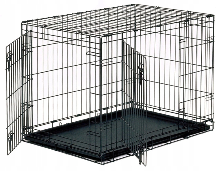 

Mocna Klatka Transporter Dla Zwierząt 91x56x62