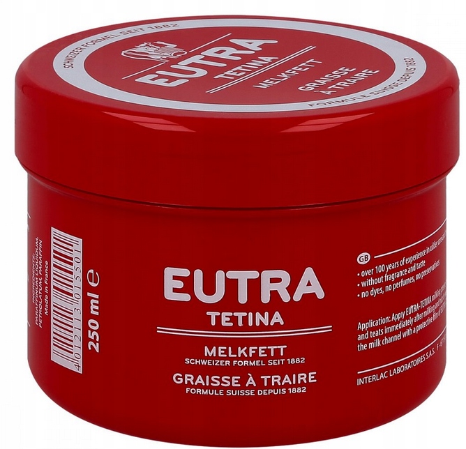 

Krem Do Pielęgnacji Wymion Eutra Tetina 250ML