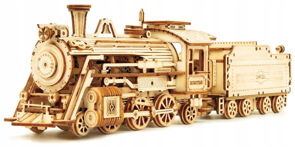 

Robotime Drewniane Puzzle 3D Lokomotywa Pociąg