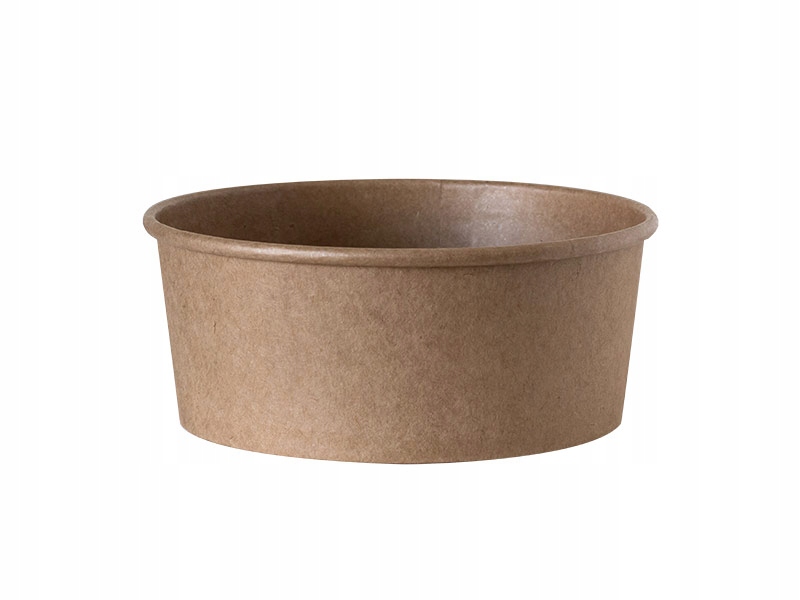 

Miseczki Miski Papierowe 750ml Powlekane Kraft 50s