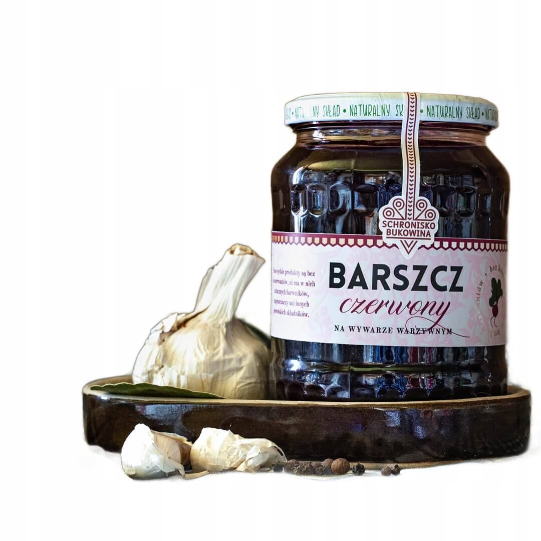 3x Boršč červený na zeleninovém odvaru 710 ml Schronisko Bukowina