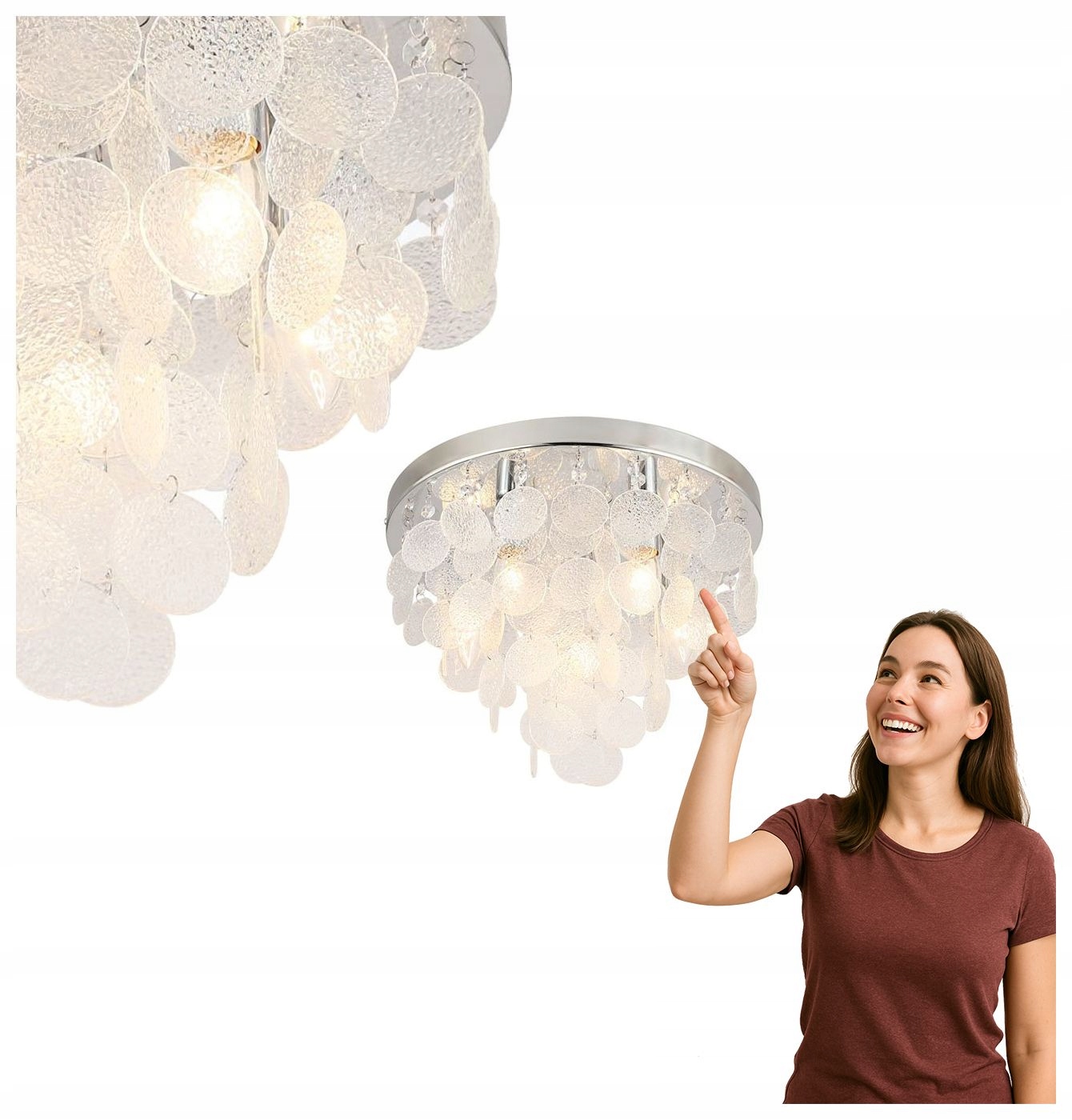 Stropná lampa Pardo 18366 Zuma Line