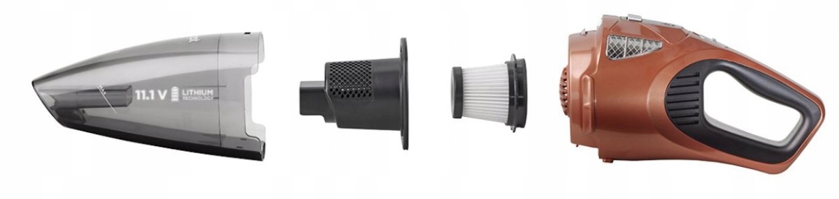 CONCEPT Odkurzacz ręczny VP4360 Model Real Force VP4380