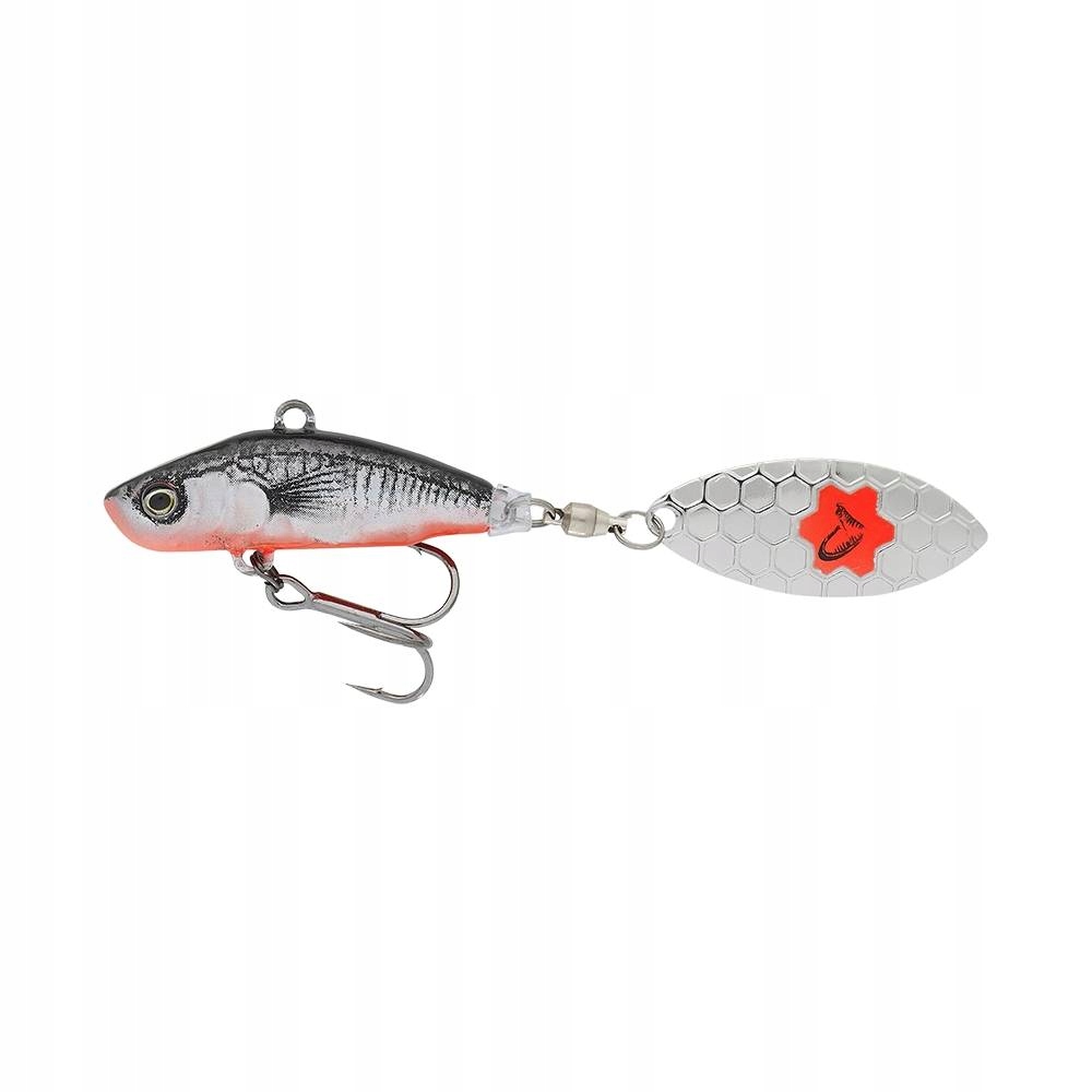3D Sticklebait Tailspin Sg 6,5cm 9g Black Red