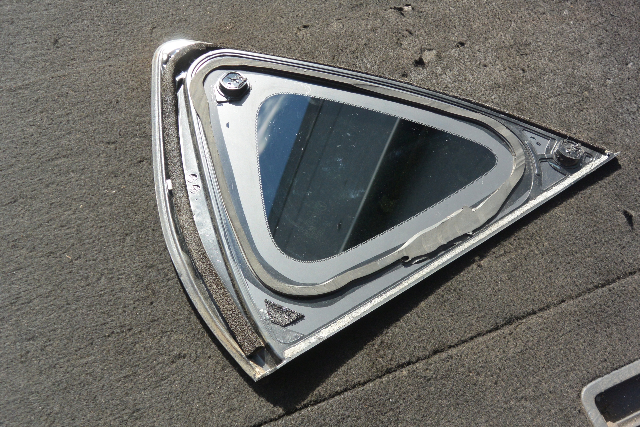window bodywork left rear part CHROM MAZDA CX5 II 17R