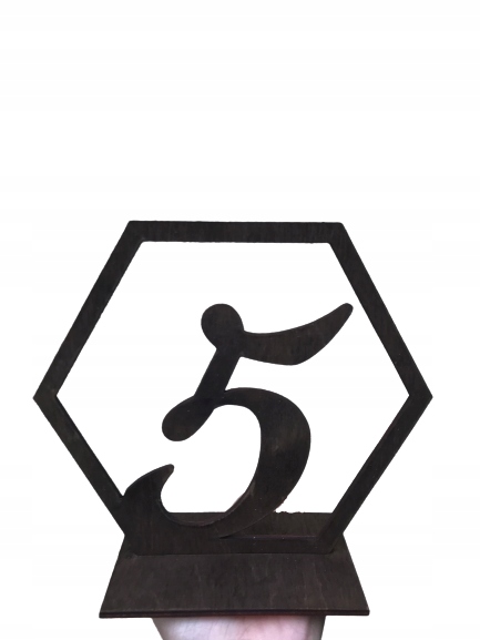 

Numery stołów wesele numerki na stolik ślub 1-10