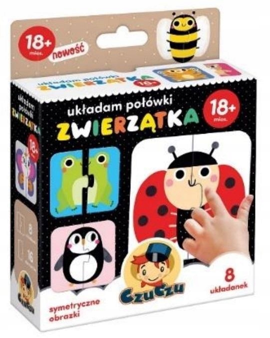 

Czuczu Układam Połówki Zwierzątka 18M+