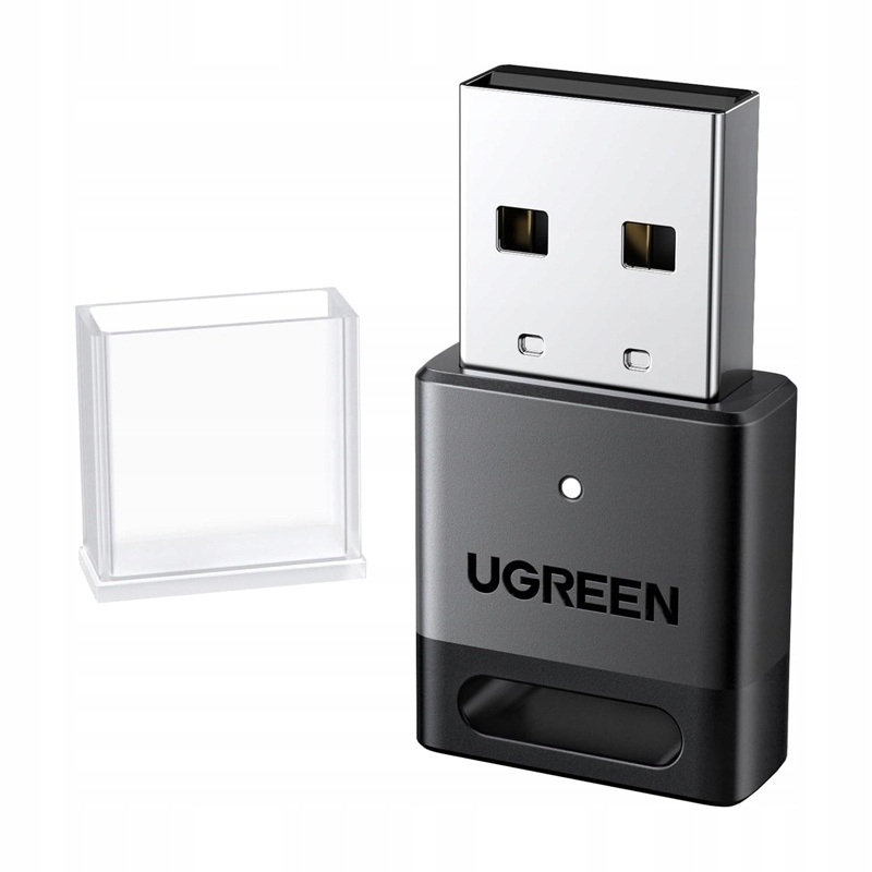 Adapter Bluetooth Ugreen USB Typ A 5.4 Zasięg 20 m do 5 urządzeń
