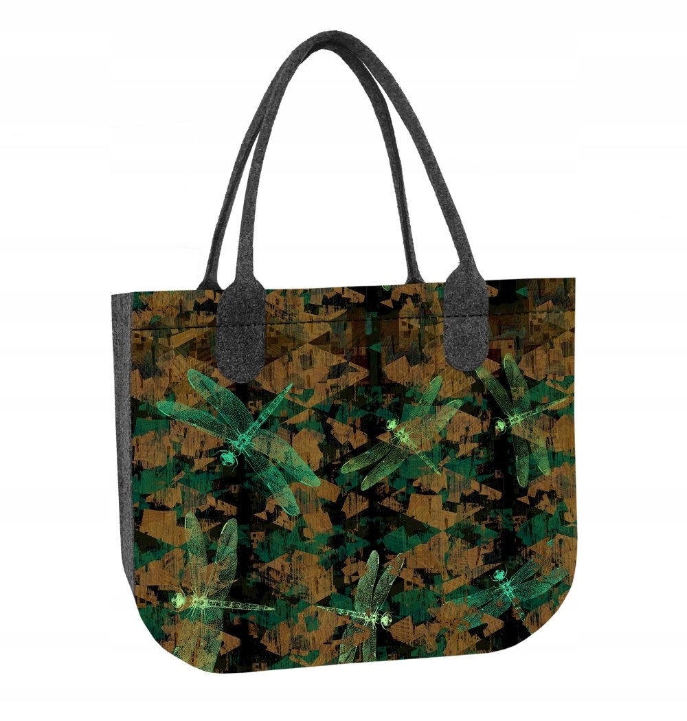 TORBA FILCOWA LADY XL ANTRACYT - DRAGON FLY