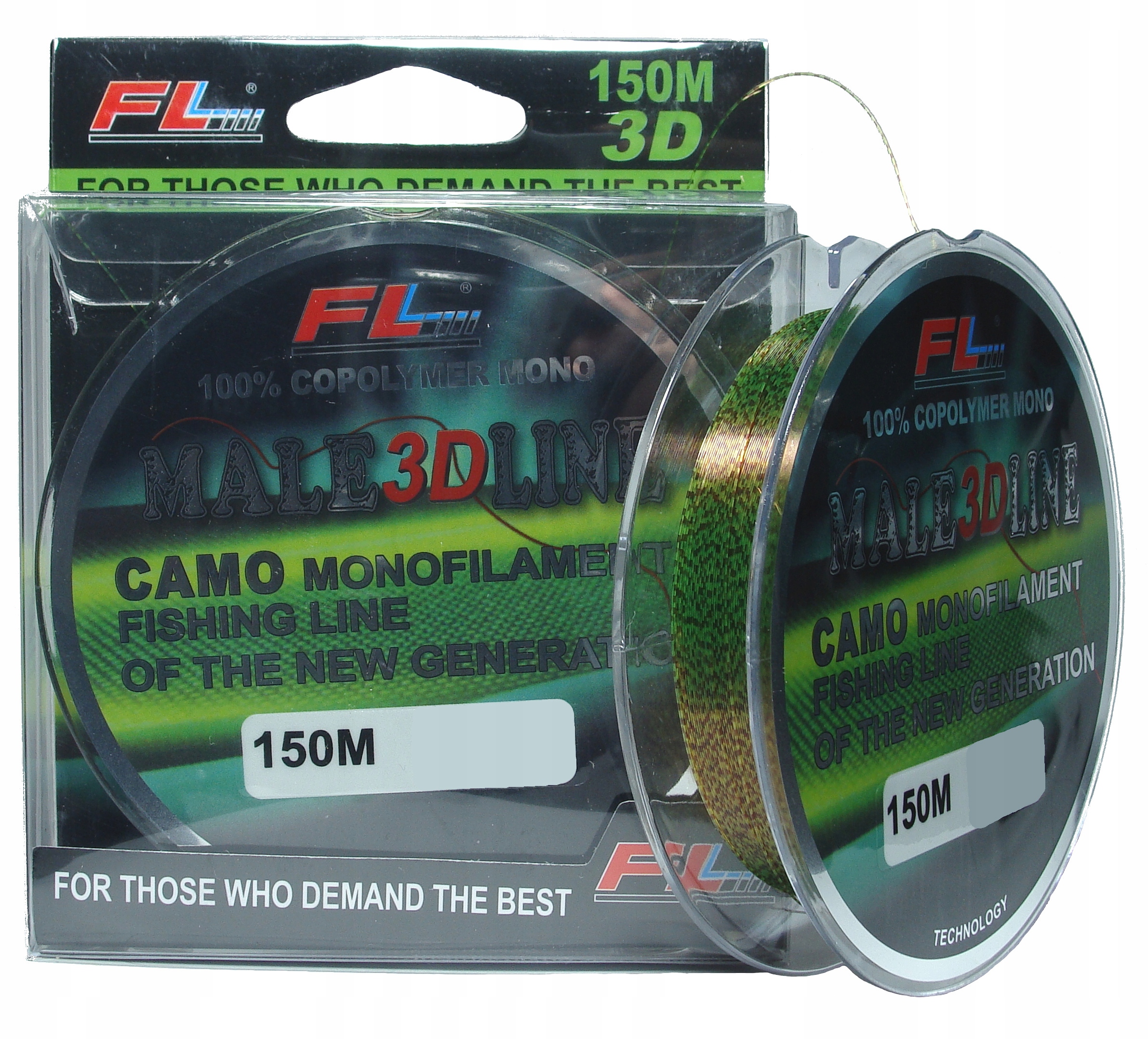 

Żyłka Fl Male 3D Line kamuflaż camo 0,30mm 14,3kg