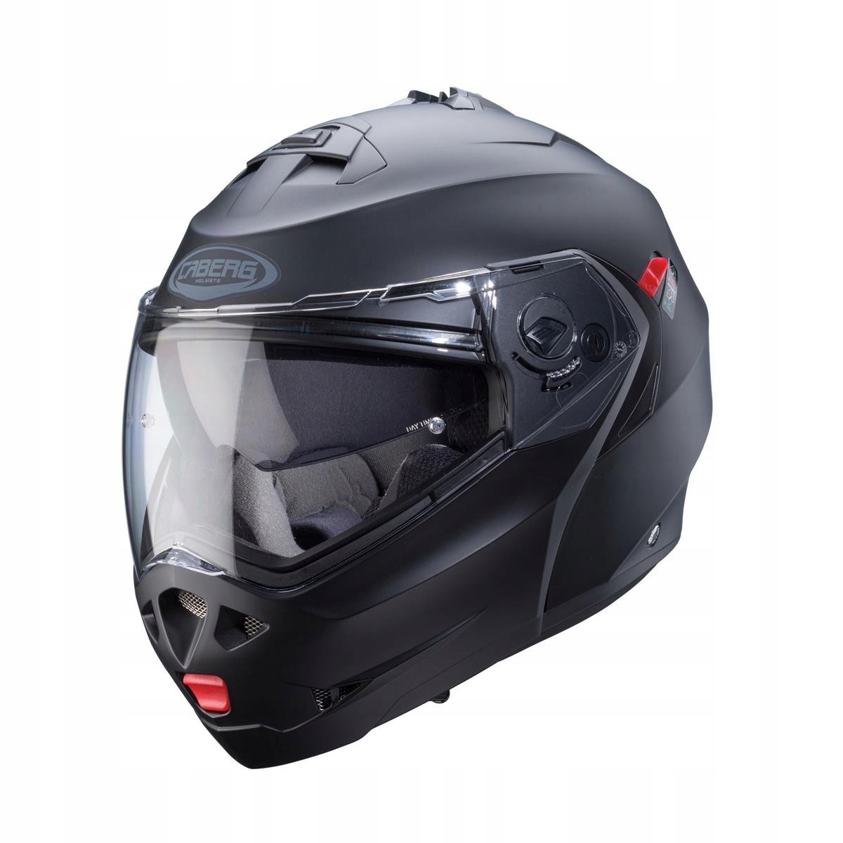 Caberg Čeľusťová Prilba Flip-up Model Duke X Farba Čierna Matná Veľkosť S (pinl