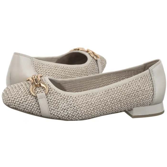 Dámské balerínové boty Caprice béžové 9-22503-42 199 Offwhite Comb
