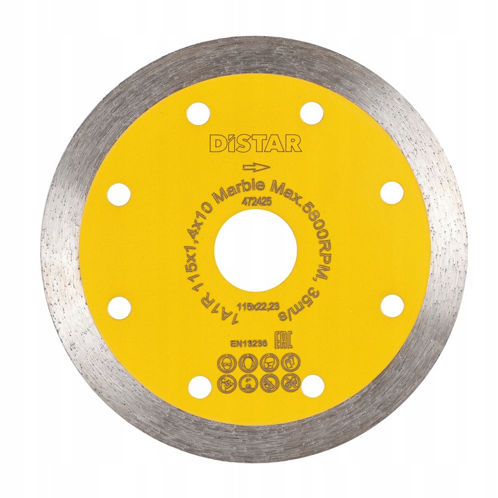 

Distar Tarcza Diamentowa 115 10 1,4 22,23 Marble