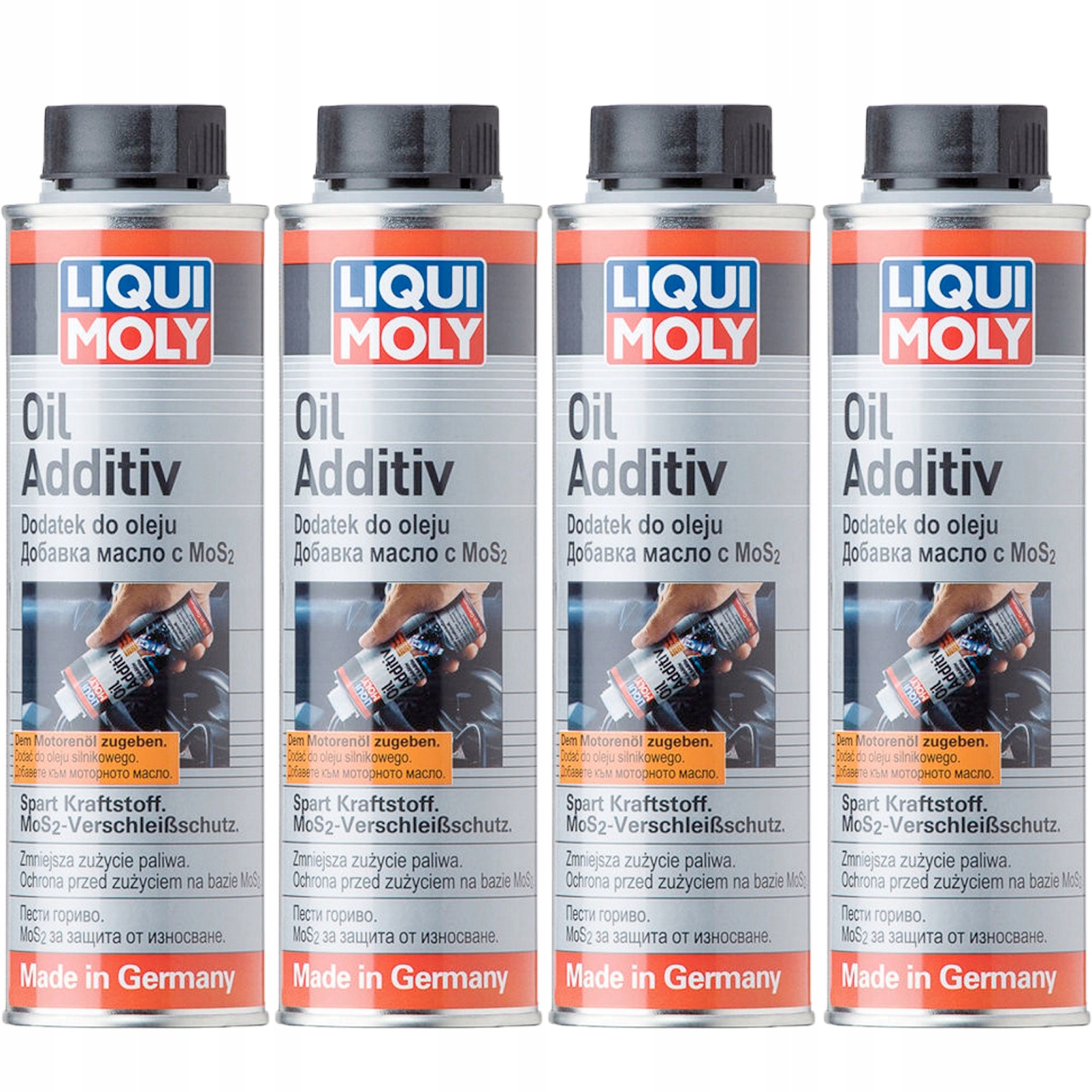 LIQUI MOLY 8342 OIL ADDITIV ДОБАВКА МАСЛА MOS2 * 4
