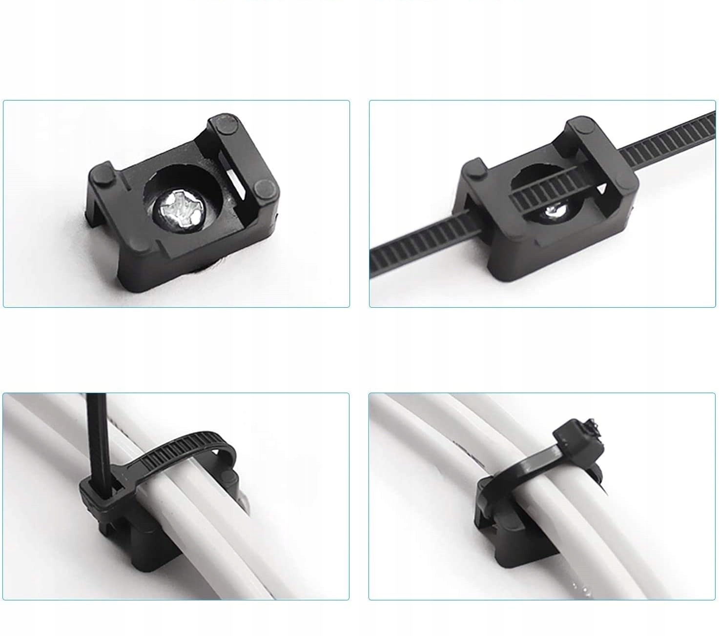 PODSTAWKA MONTAŻOWA PESZLA DO OPASEK 8.0MM 100SZT. Marka Promat