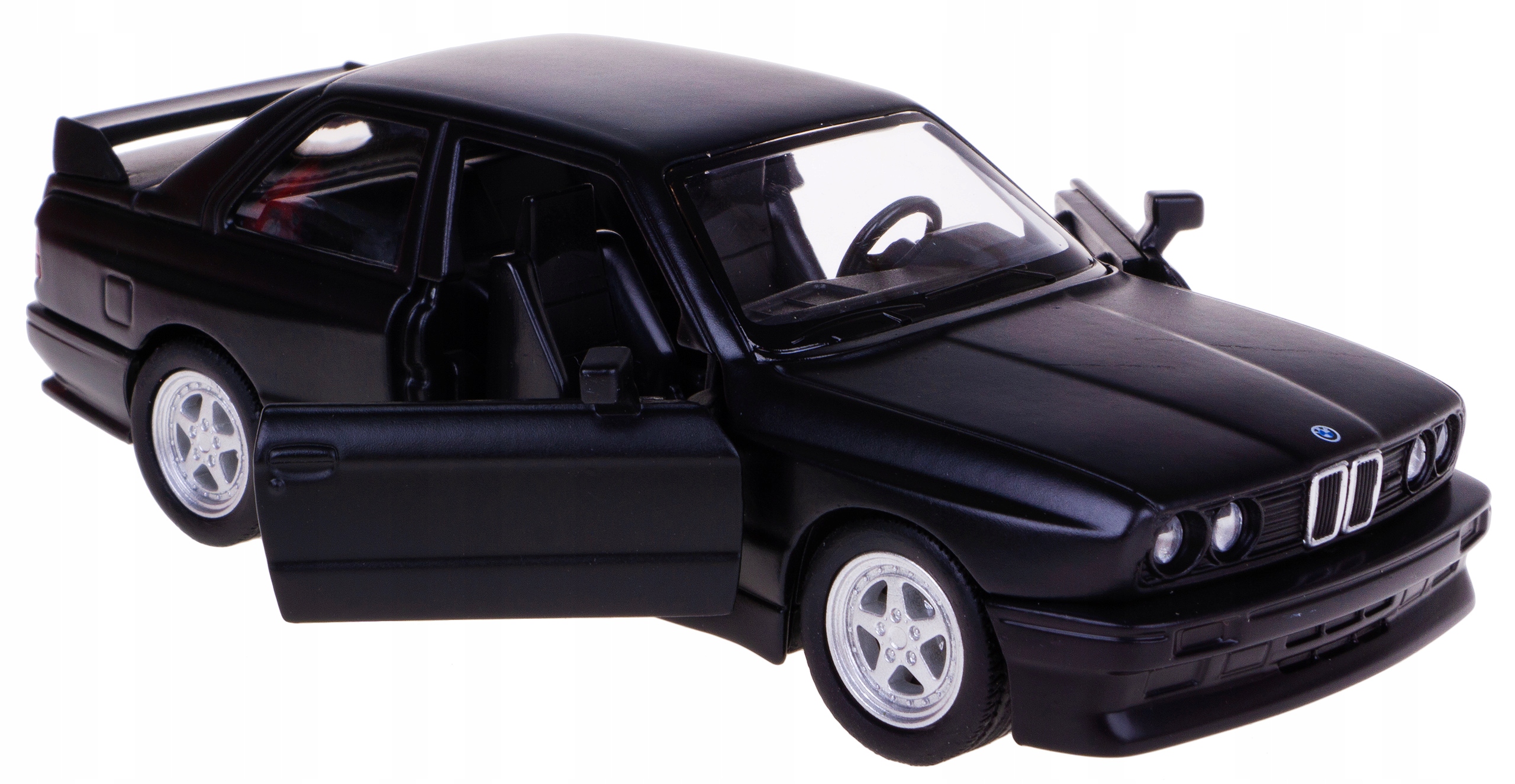 BMW M3 E30 MODEL METALOWY RMZ 1:32/39 CZARNY MAT
