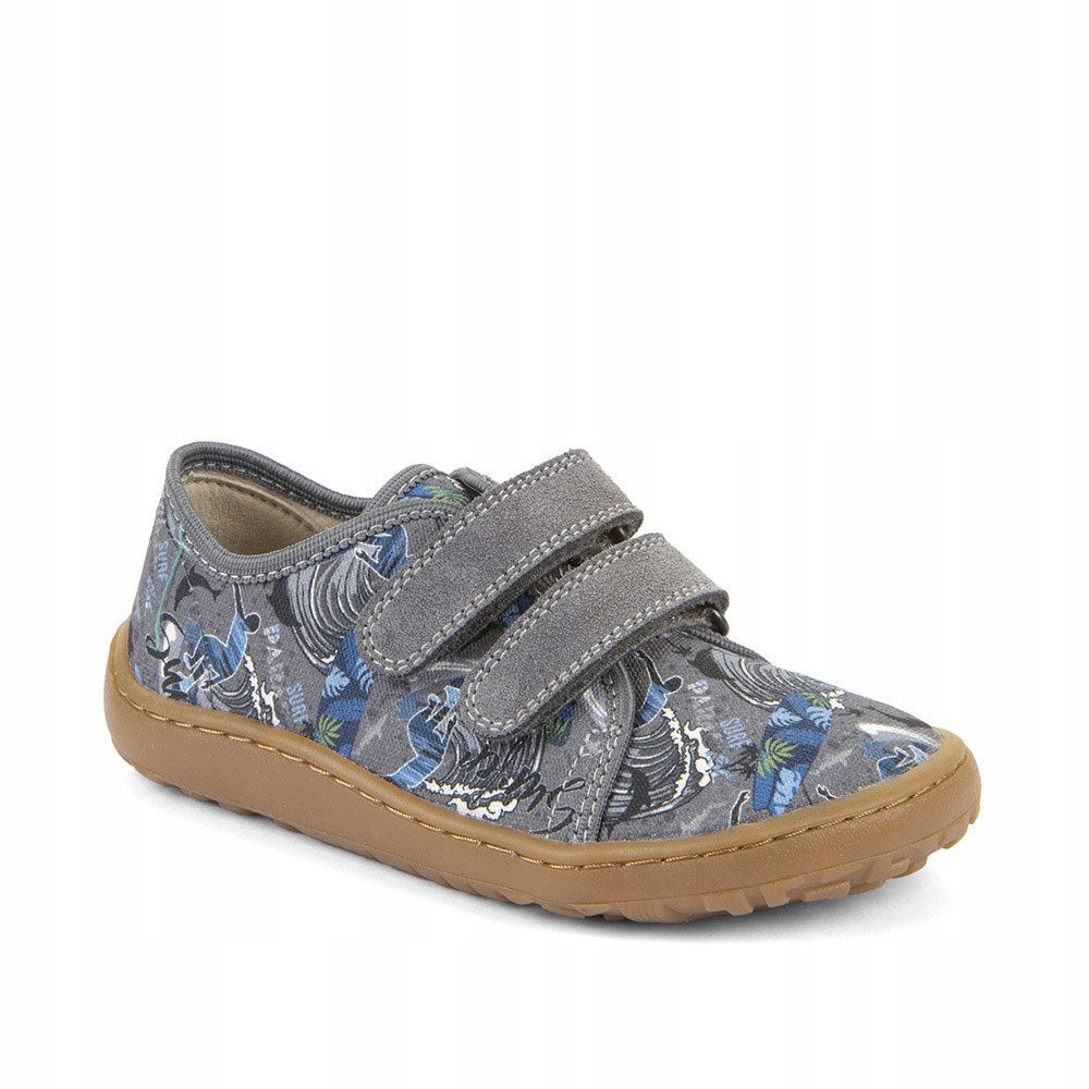 Trampki Tenisówki Pantofle Kapcie Froddo Barefoot Canvas Grey+ R.31