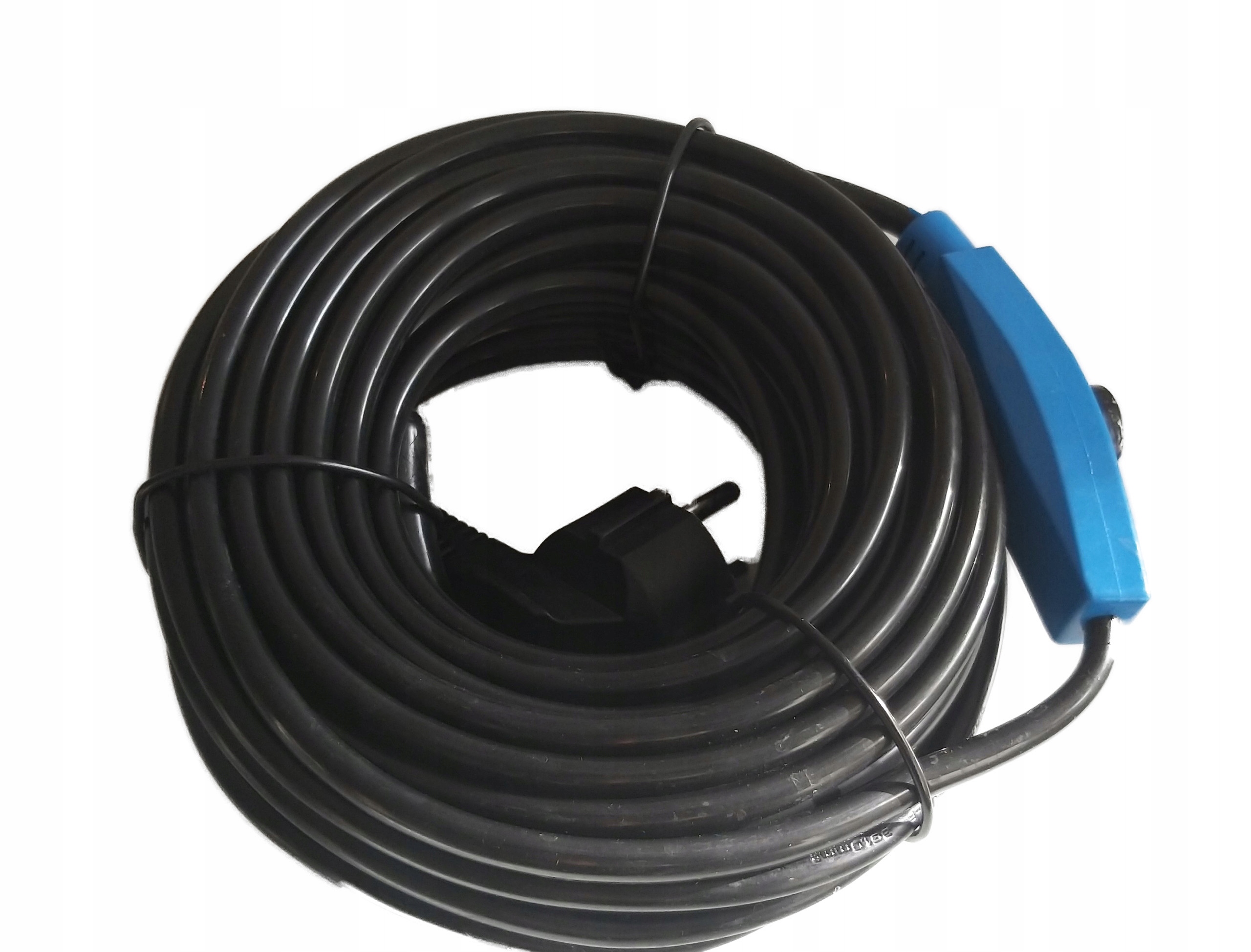 

kabel przewód grzewczy grzejny termostatem 14m