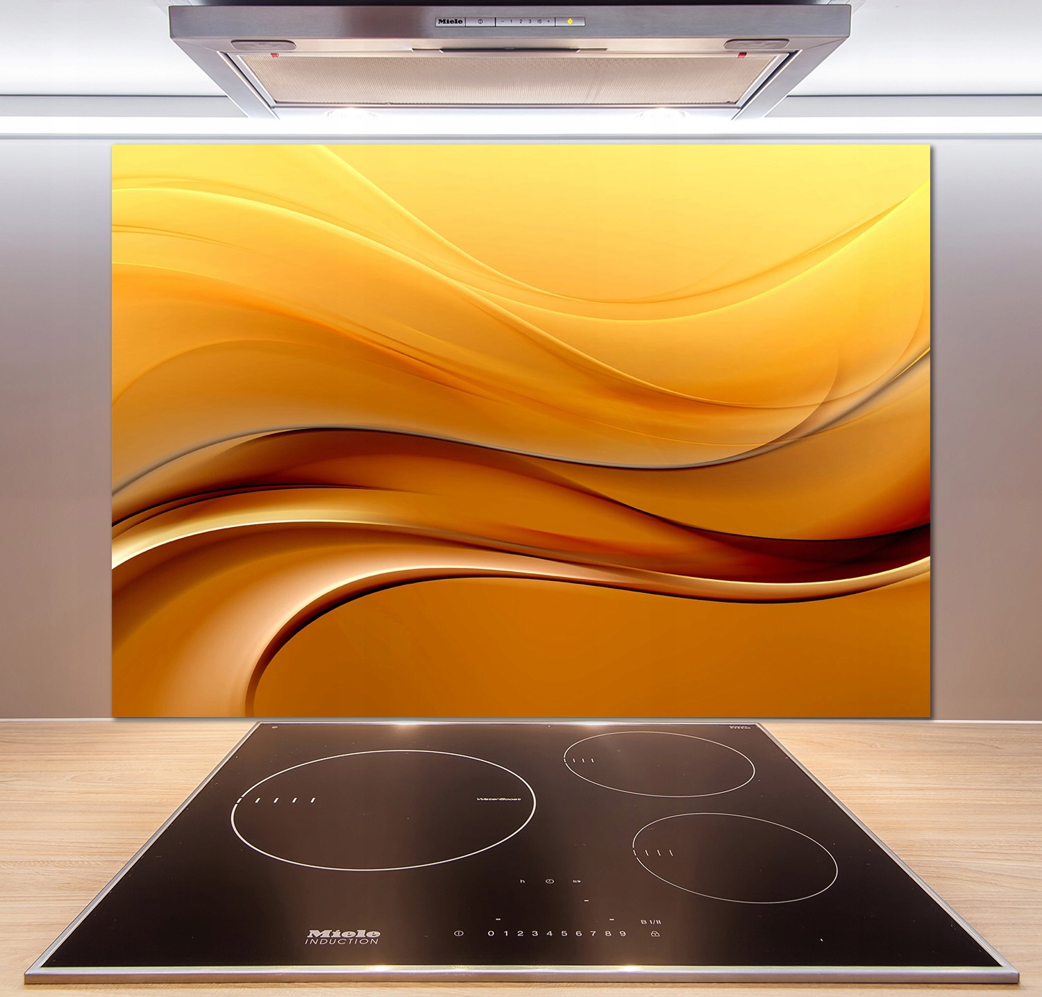 

Panel między meble w kuchni Fale tło 100x70 + Klej