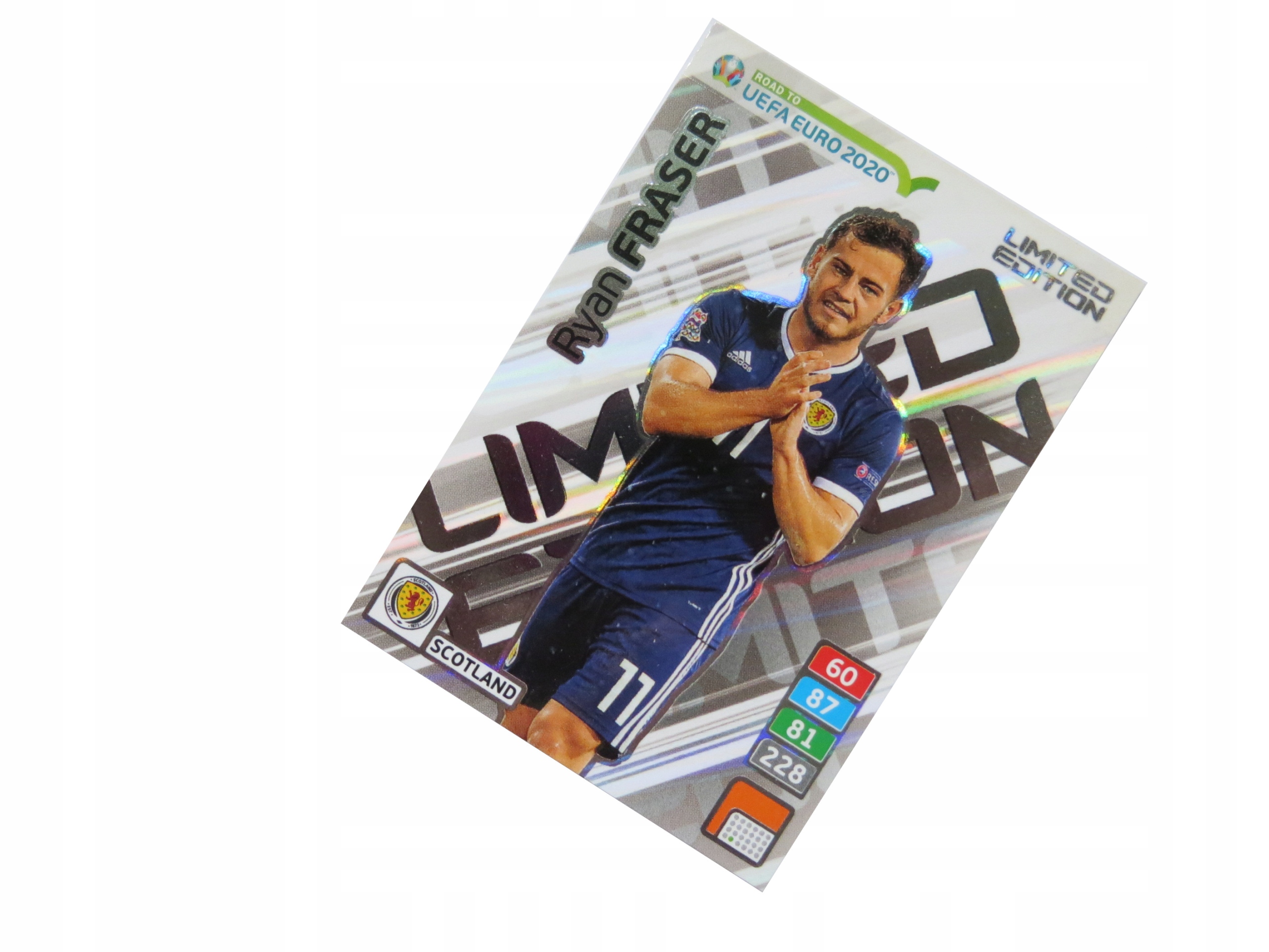 Panini Road To Uefa Euro 2020 Karty Piłkarskie Mała Limited Ryan Fraser