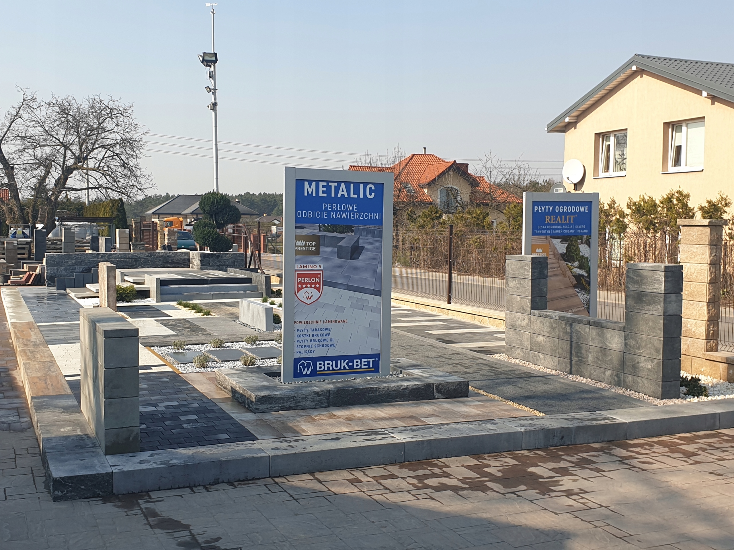 KOSTKA BRUK-BET VISIO perła srebrno-stalowa 60mm Waga 1000 kg