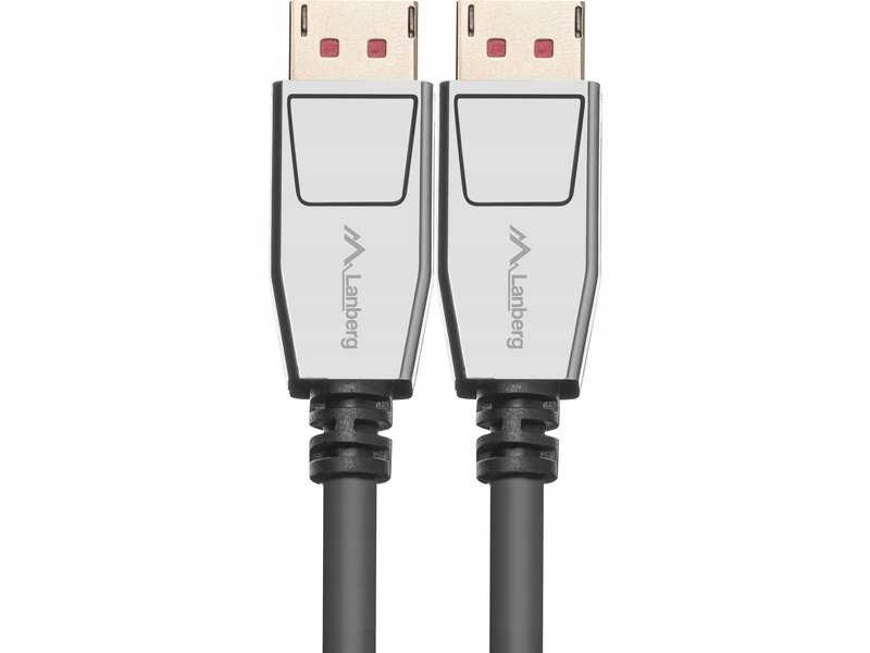 Przewód DisplayPort Lanberg 1,8 m czarny