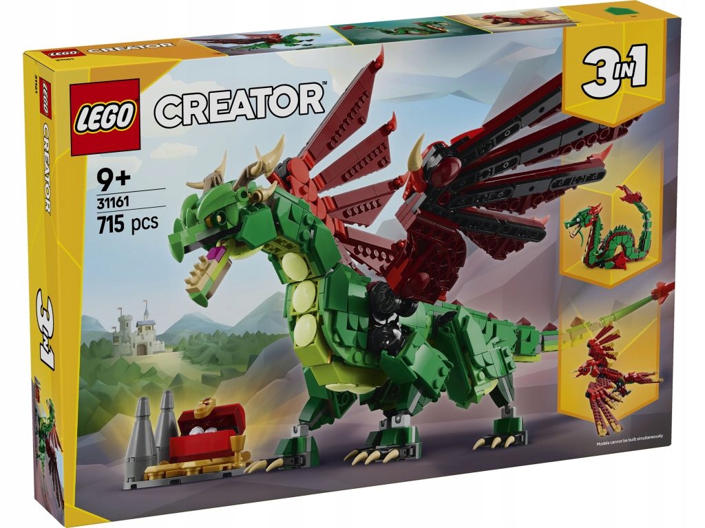 Lego 31161 Creator Středověký drak