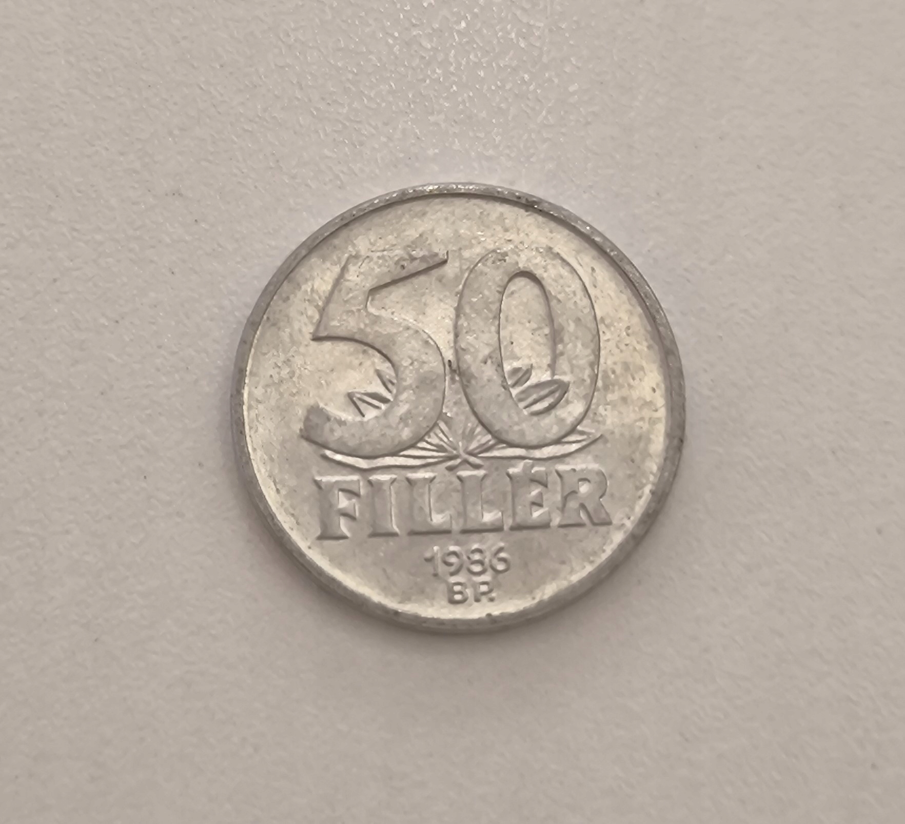 WĘGRY - 50 FILLERÓW - 1986r