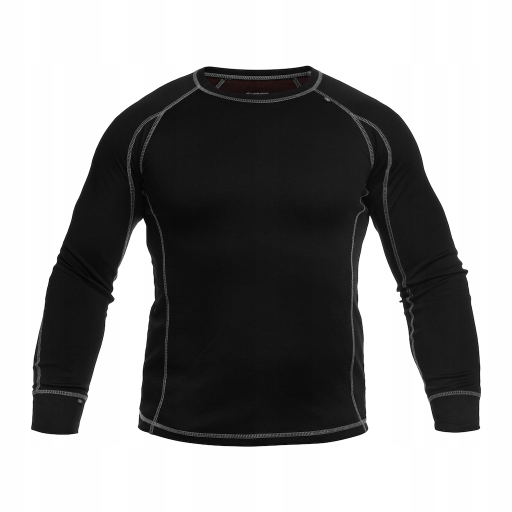 Bielizna długi rękaw Highlander Pro 120 Base Layer Long Sleev czarny r. XL