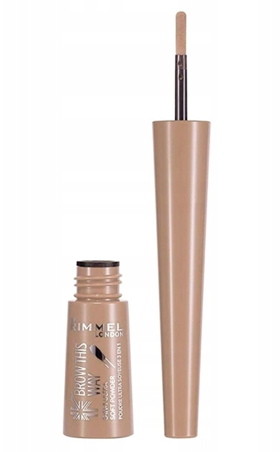 Rimmel Brow Shake Filling Powder na obočí 001 Blonde 0,7 g