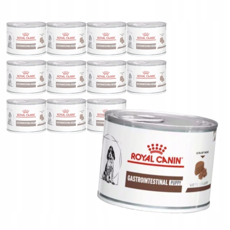 Levně Royal Canin Veterinary Gastrointestinal Puppy 12x195g Vlhké Krmivo pro štěňata
