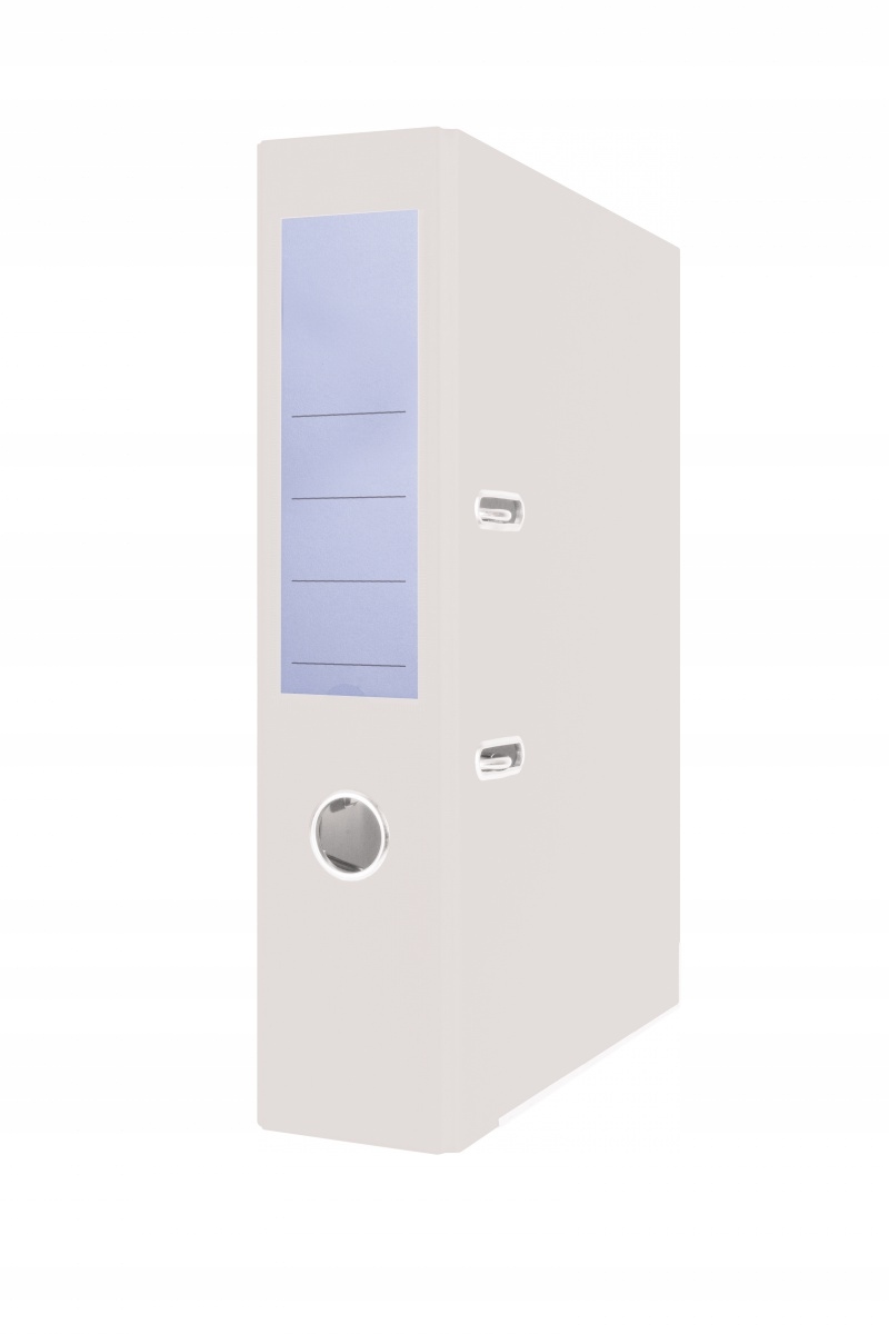 SEGREGATOR BASIC-S Z SZYNĄ, PP, A4/75MM, BIAŁY